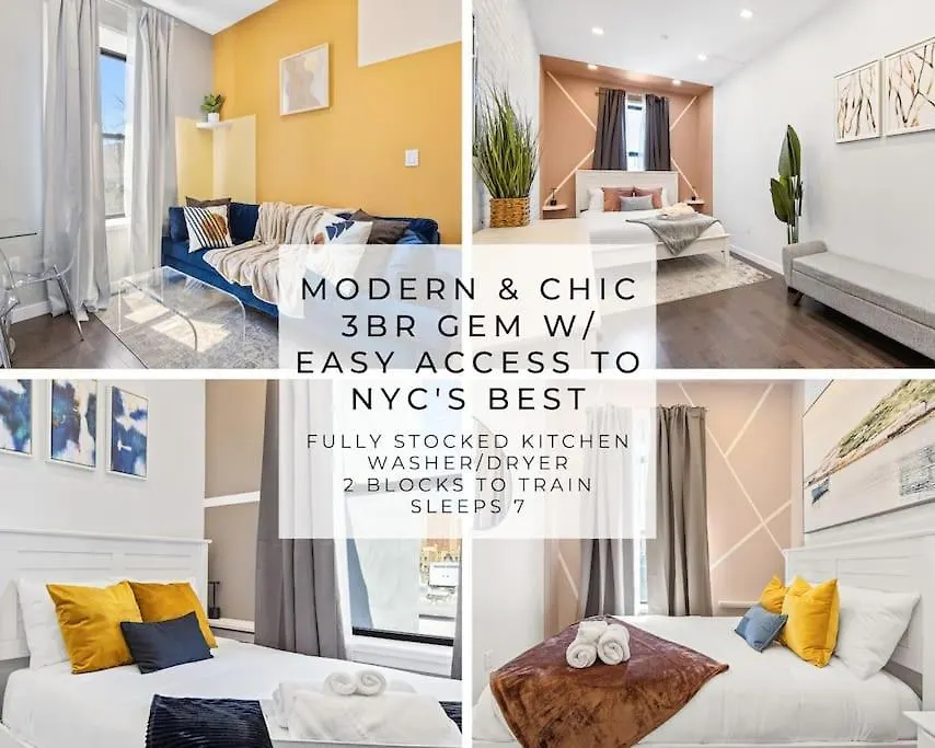 Swj 5Th - Perfect For Tourism: Near Train, Times Sq, Dining Apartment New York